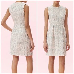 Rebecca Taylor Rainbow Tweed Dress